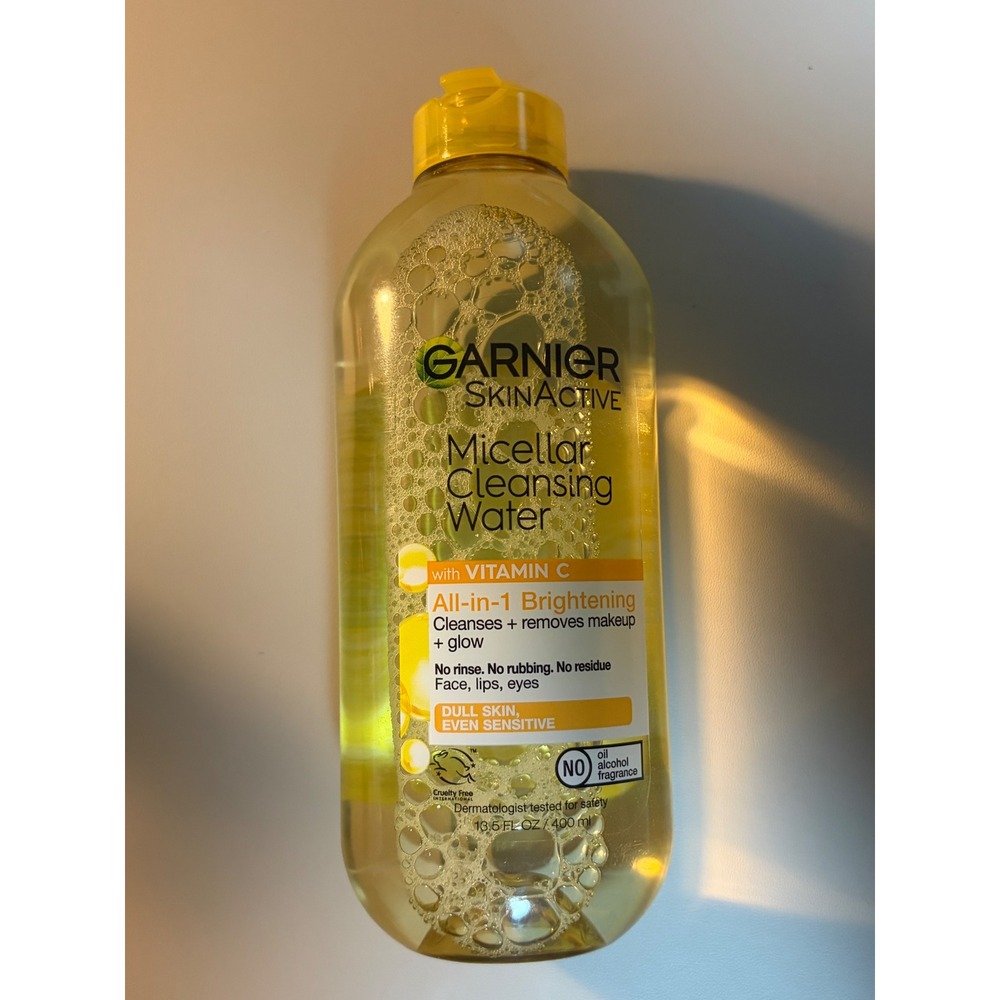 Garnier SkinActive Micellar Cleansing Water‎ Vitamin C Brightening 13.5oz 400ml